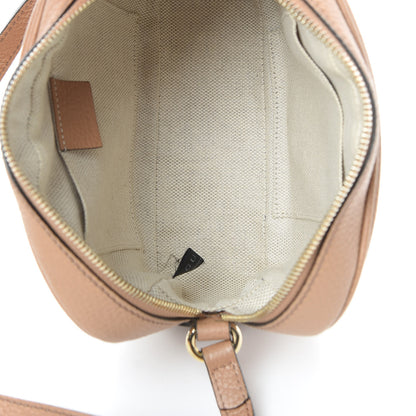 Gucci Pebbled Calfskin Small Soho Disco Bag Camelia 5 of 11