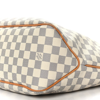 Louis Vuitton Damier Azur Delightful MM Rose Ballerine 8 of 8