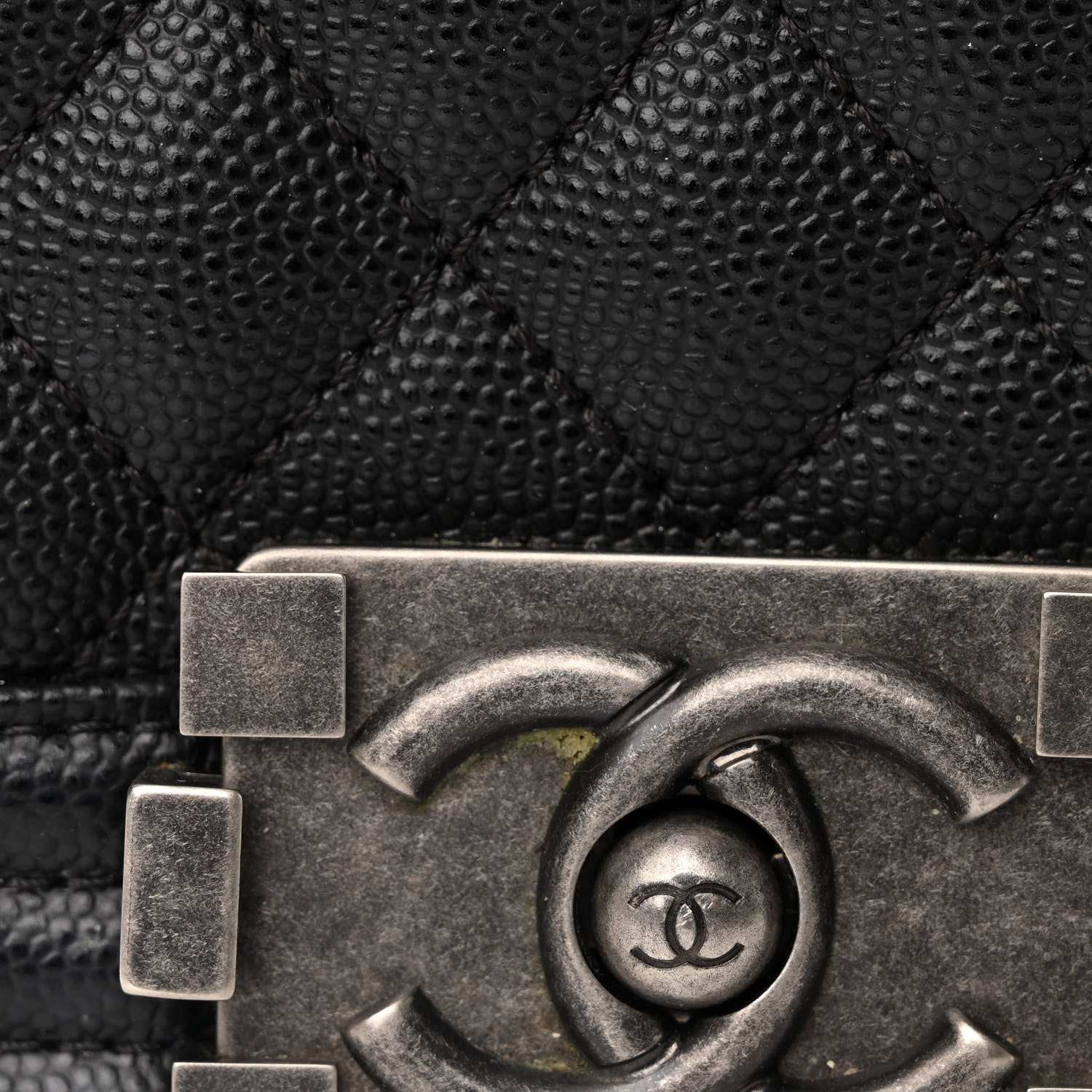 Chanel Caviar Quilted Small Boy Flap Black 11 of 12