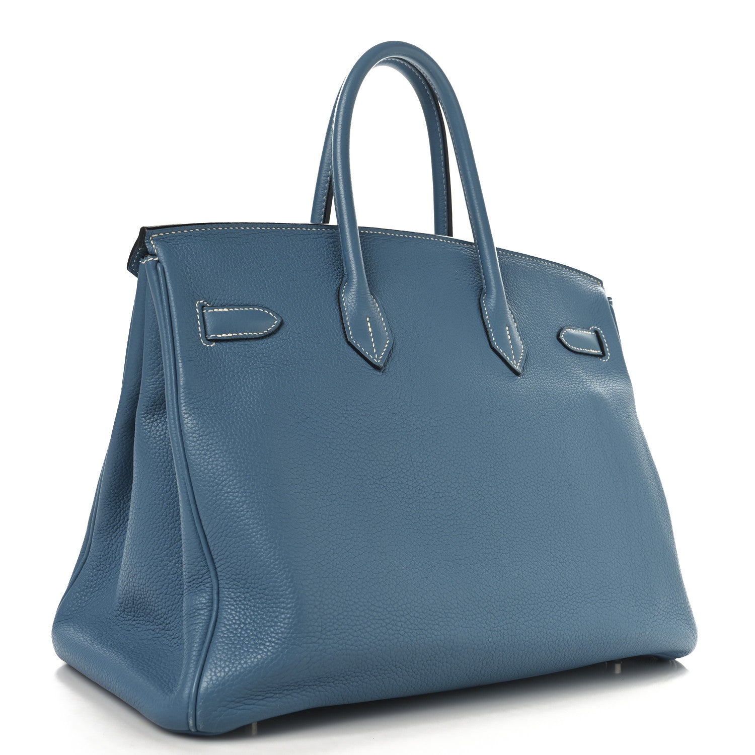 Hermes Togo BIRKIN 35 Blue Jean 2 of 15