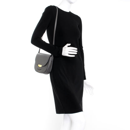 Celine Baby Grained Calfskin Small Trotteur Grey 2 of 11