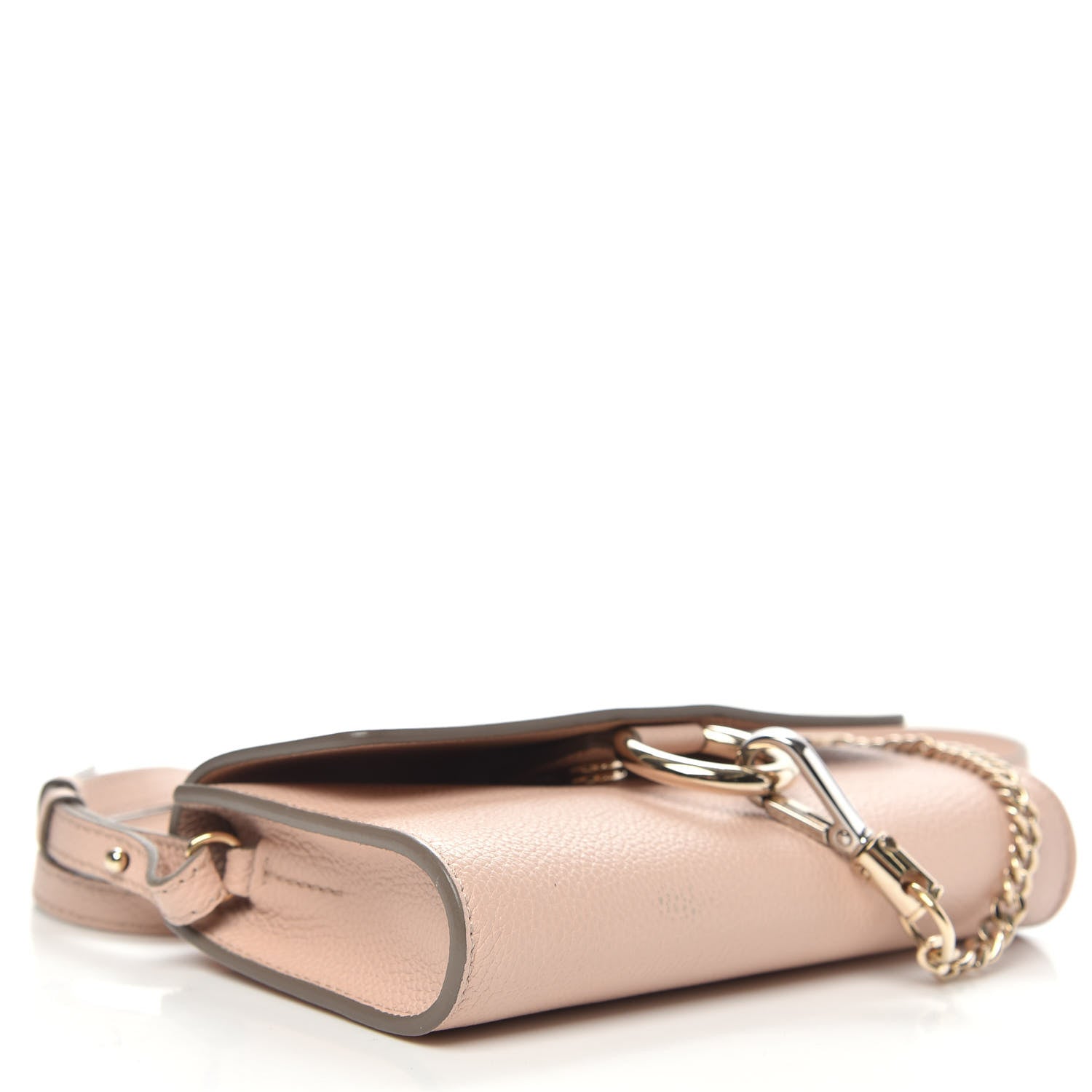 Chloe Calfskin Mini Faye Shoulder Bag Cement Pink 4 of 11