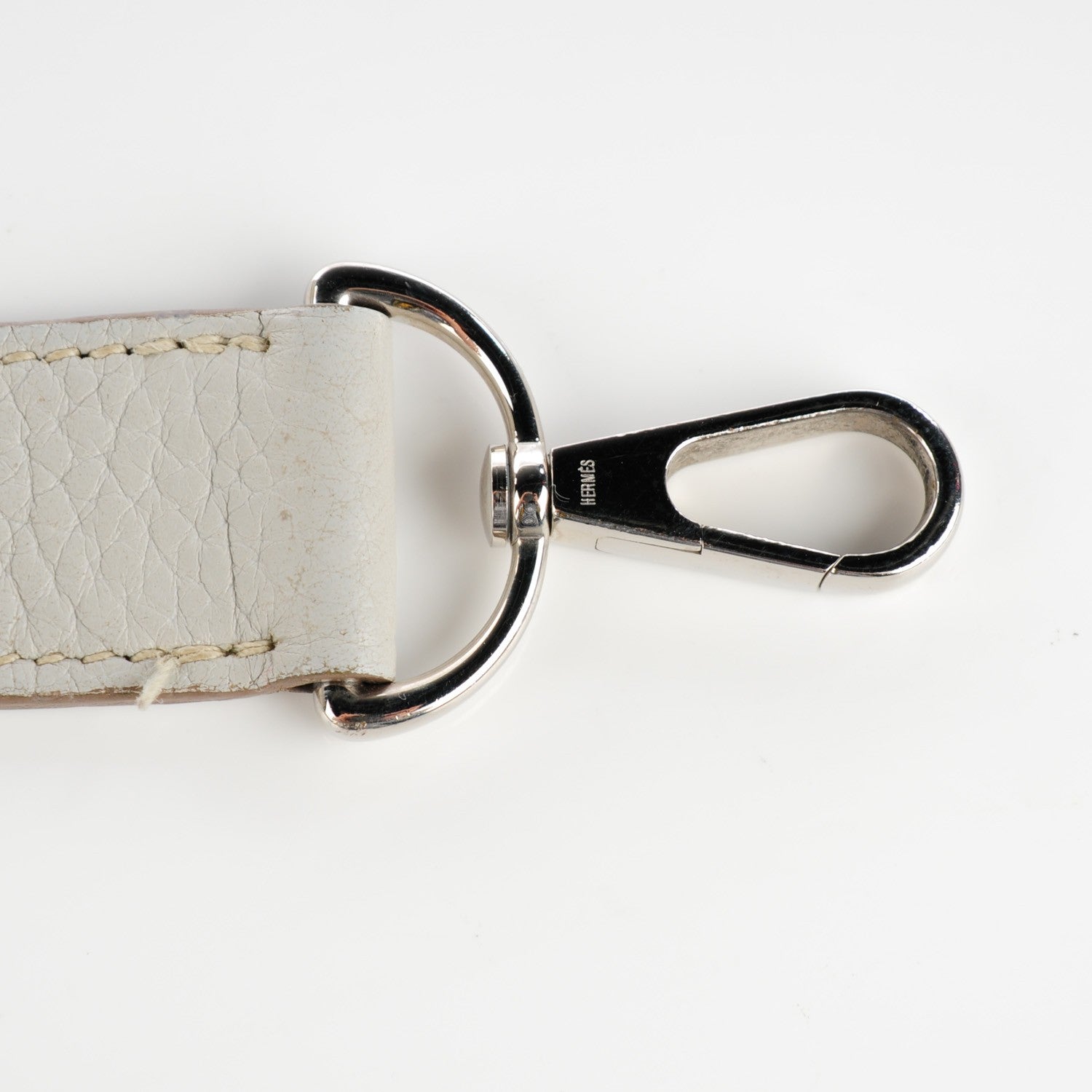 Hermes Taurillon Clemence Jypsiere 28 Gris Perle 14 of 21