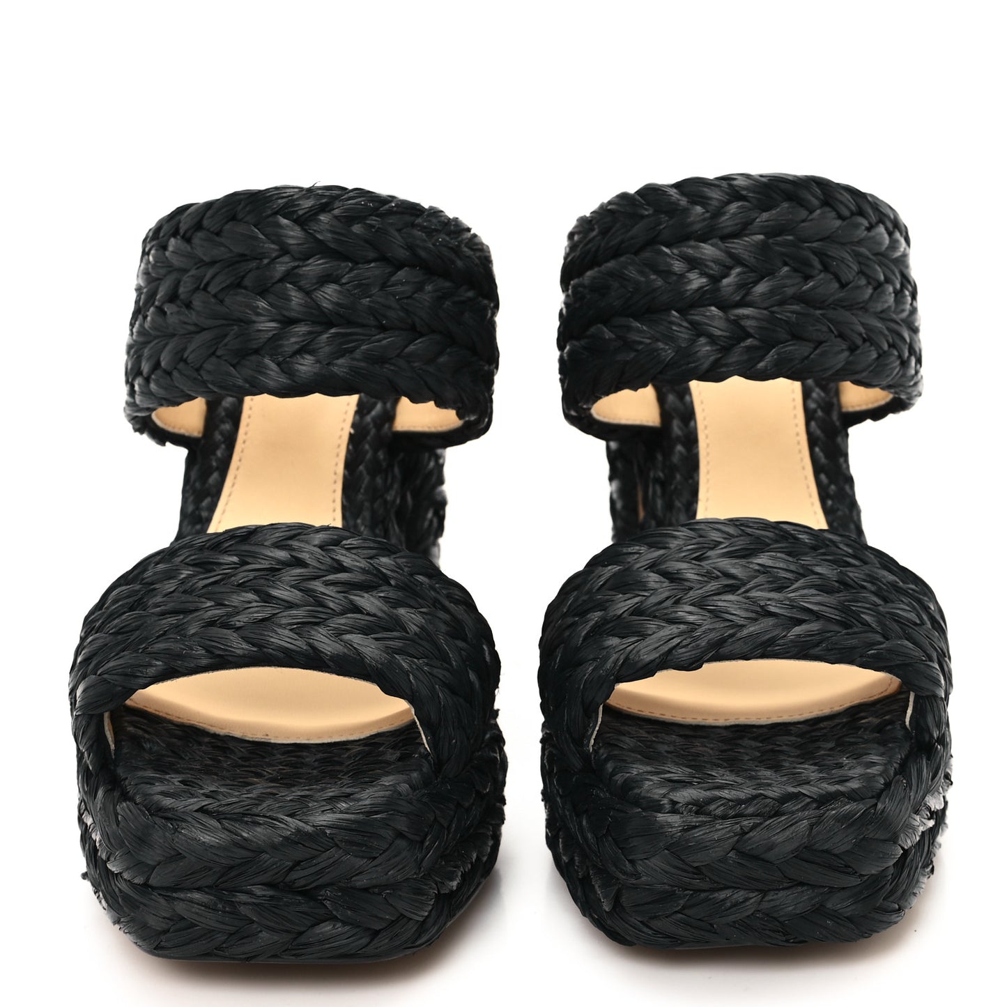 Trinity Weave Canalazzo Sandals 40 Black