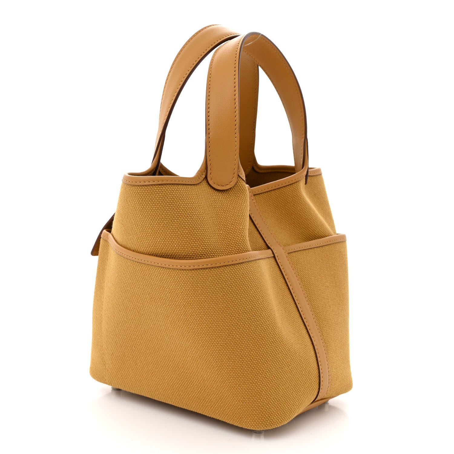 Hermes Toile Goeland Swift Cargo Picotin Lock 18 Sesame 3 of 11