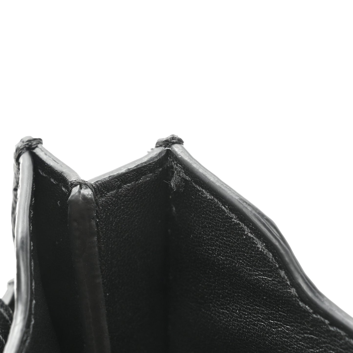 Grained Calfskin Saddle Pouch Belt Bag Black