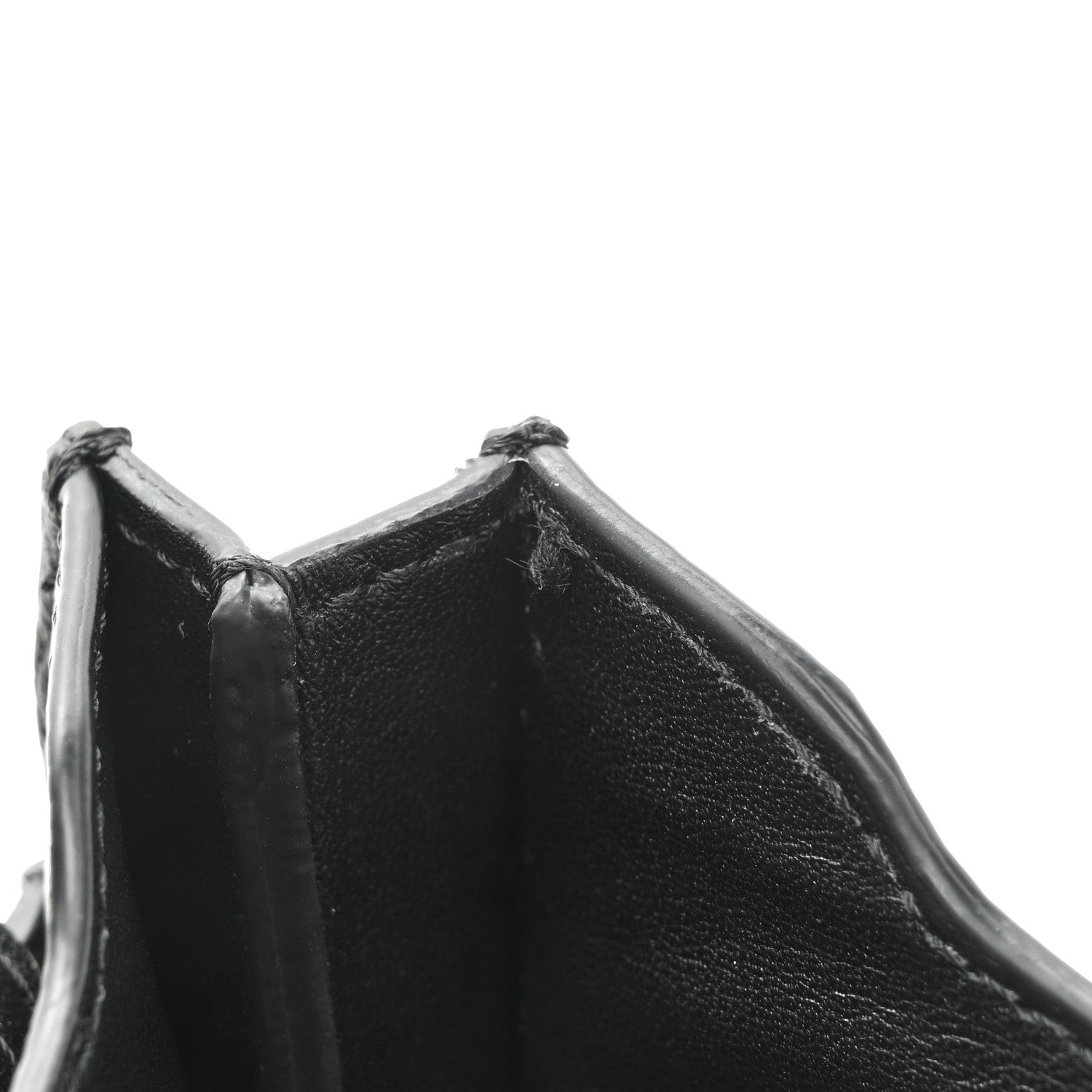 Christian Dior Grained Calfskin Saddle Pouch Belt Bag Black 11 of 11