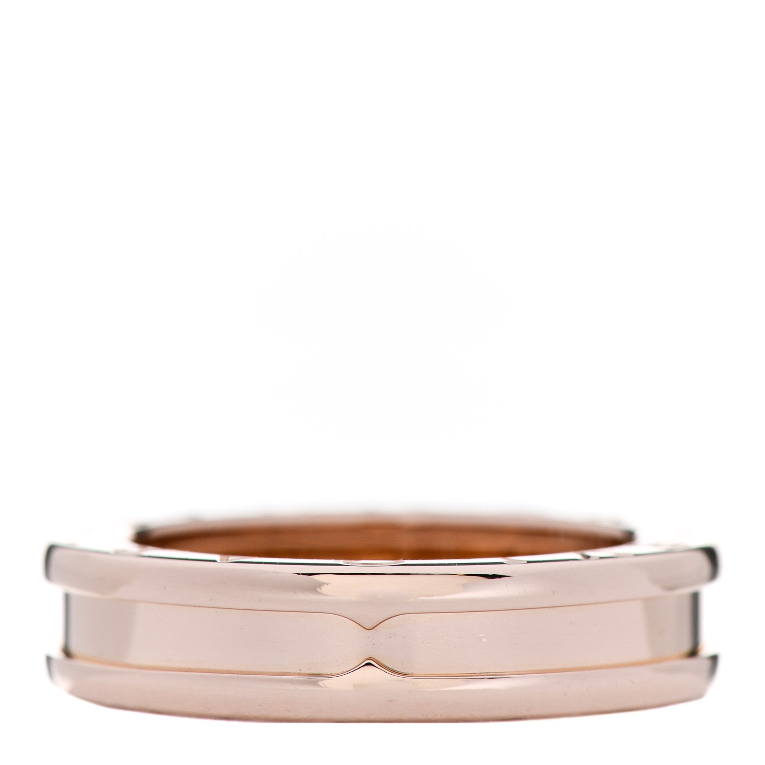 Bulgari 18K Rose Gold B.Zero1 One-Band Ring 52 6 3 of 6