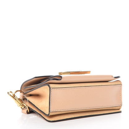 Givenchy Goatskin Suede Mini GV3 Shoulder Bag Nude 4 of 7