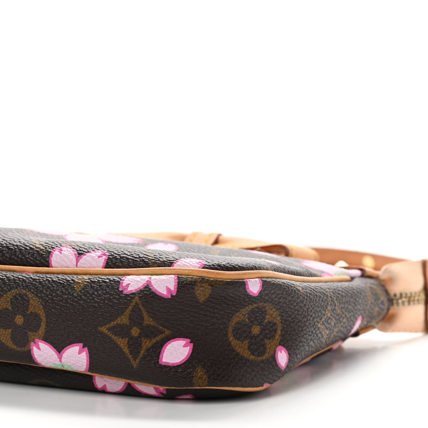 Louis Vuitton Monogram Cherry Blossom Pochette Accessories Brown 7 of 12