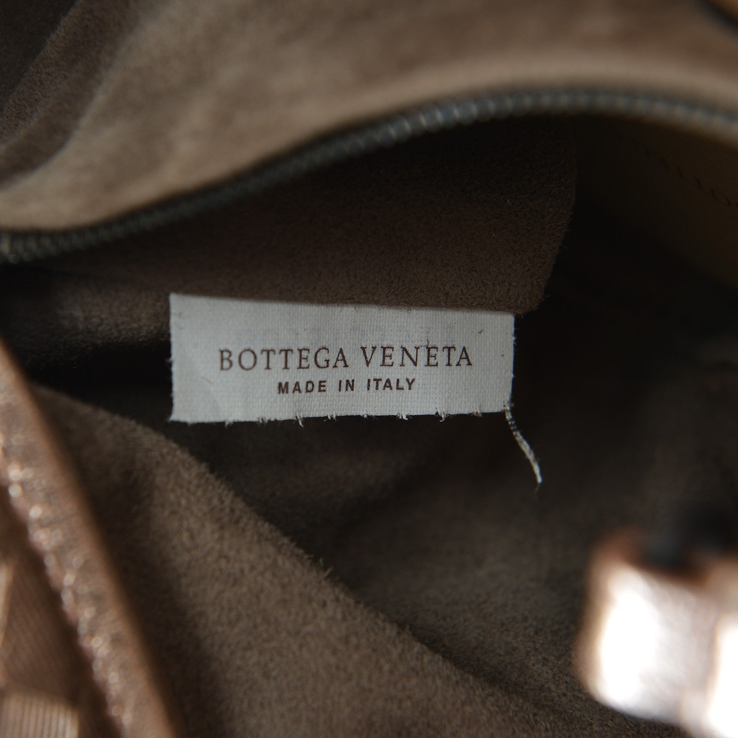 Bottega Veneta Metallic Grosgrain Intrecciato Medium A Shape Seamless Tote Rose Gold 7 of 9