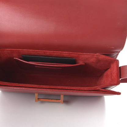 Saint Laurent Calfskin Medium Classic Lulu Bag Red 5 of 10