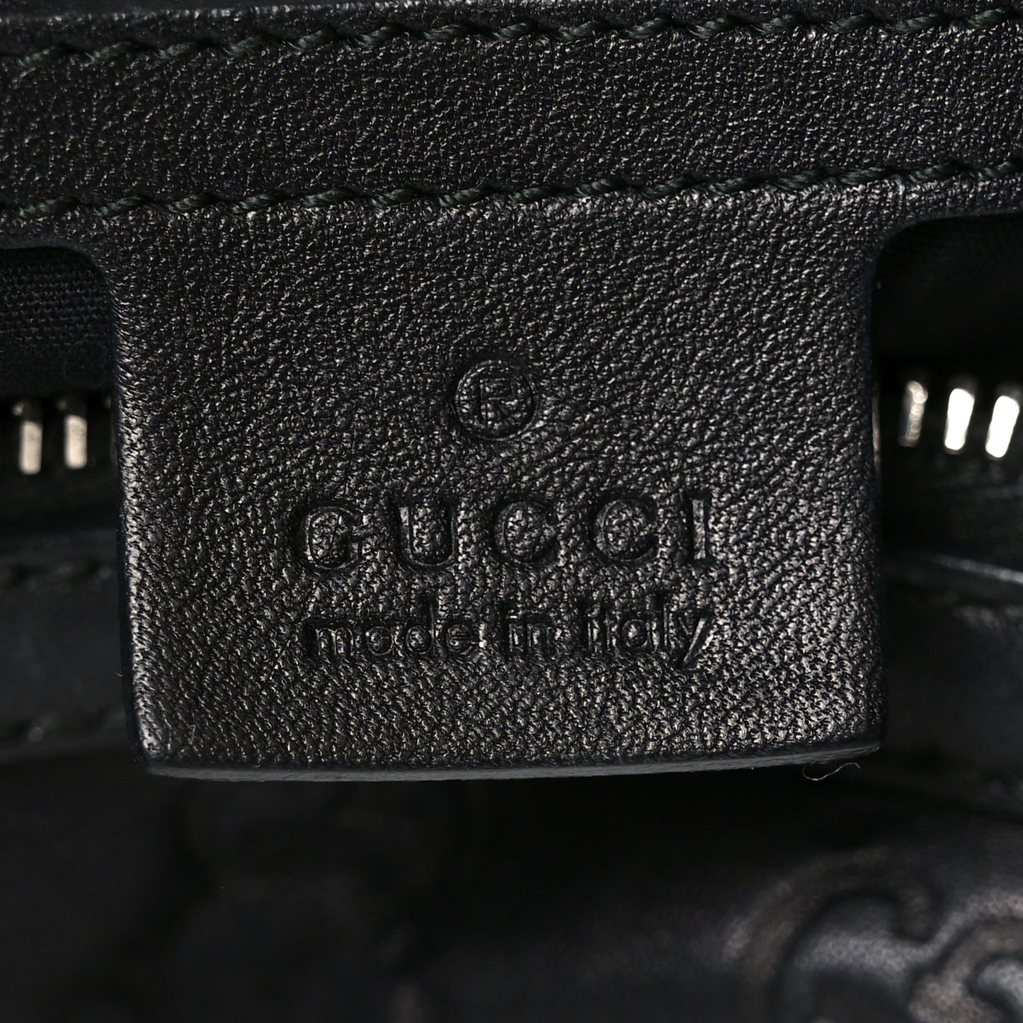 Guccissima Medium GG Twins Hobo Black