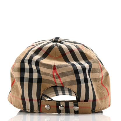 Burberry Cotton Vintage Check Monogram Baseball Hat S Archive Beige 6 of 10
