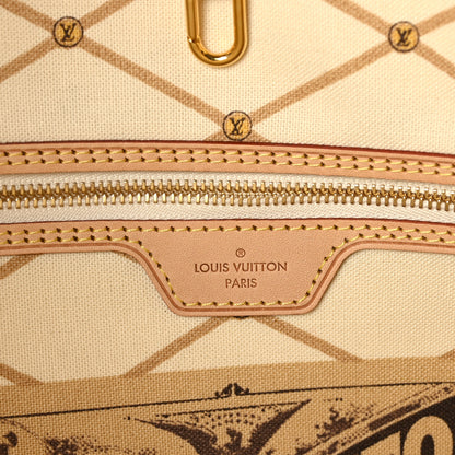 Louis Vuitton Damier Azur Summer Trunks Neo Neverfull MM 6 of 9