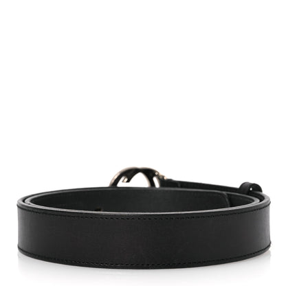 Gucci Calfskin Interlocking G Belt 85 34 Black 2 of 8
