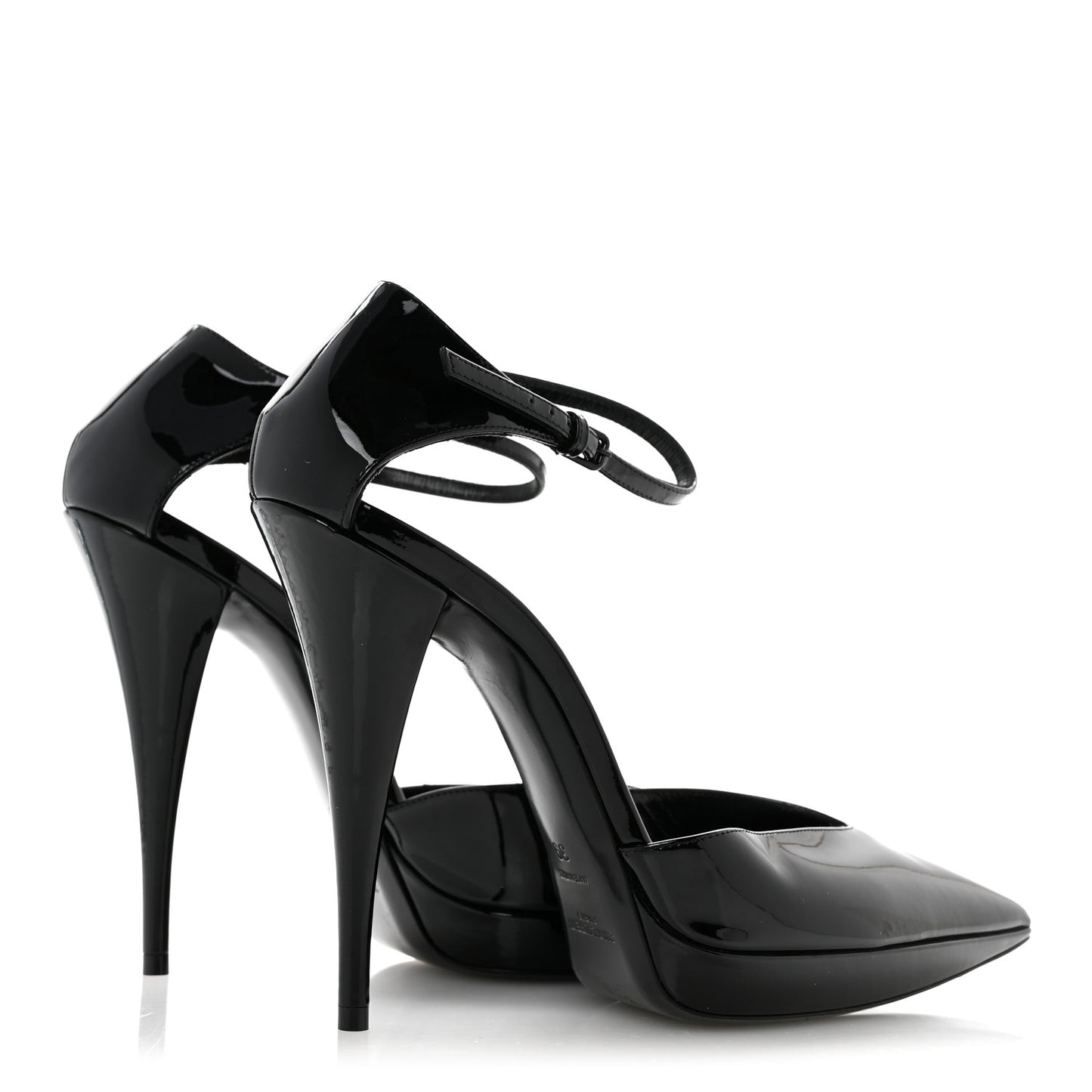 Patent Zizi D'Orsay Pump 39 Black