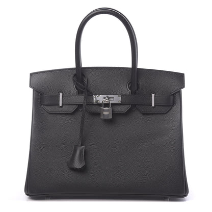 Hermes Epsom Birkin 30 Black 1 of 11