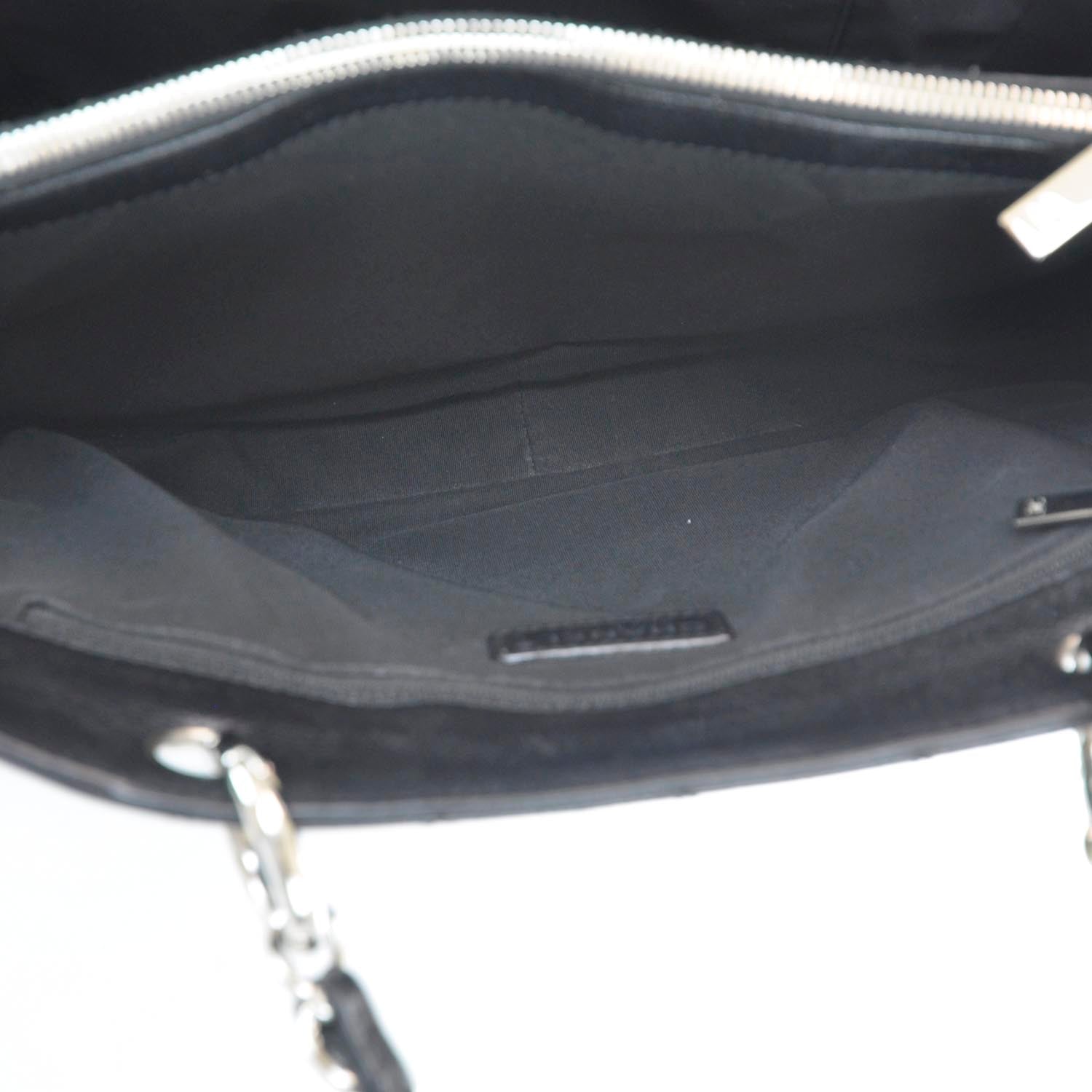 Chanel Caviar Quilted Grand Shopping Tote GST Black 12 of 14