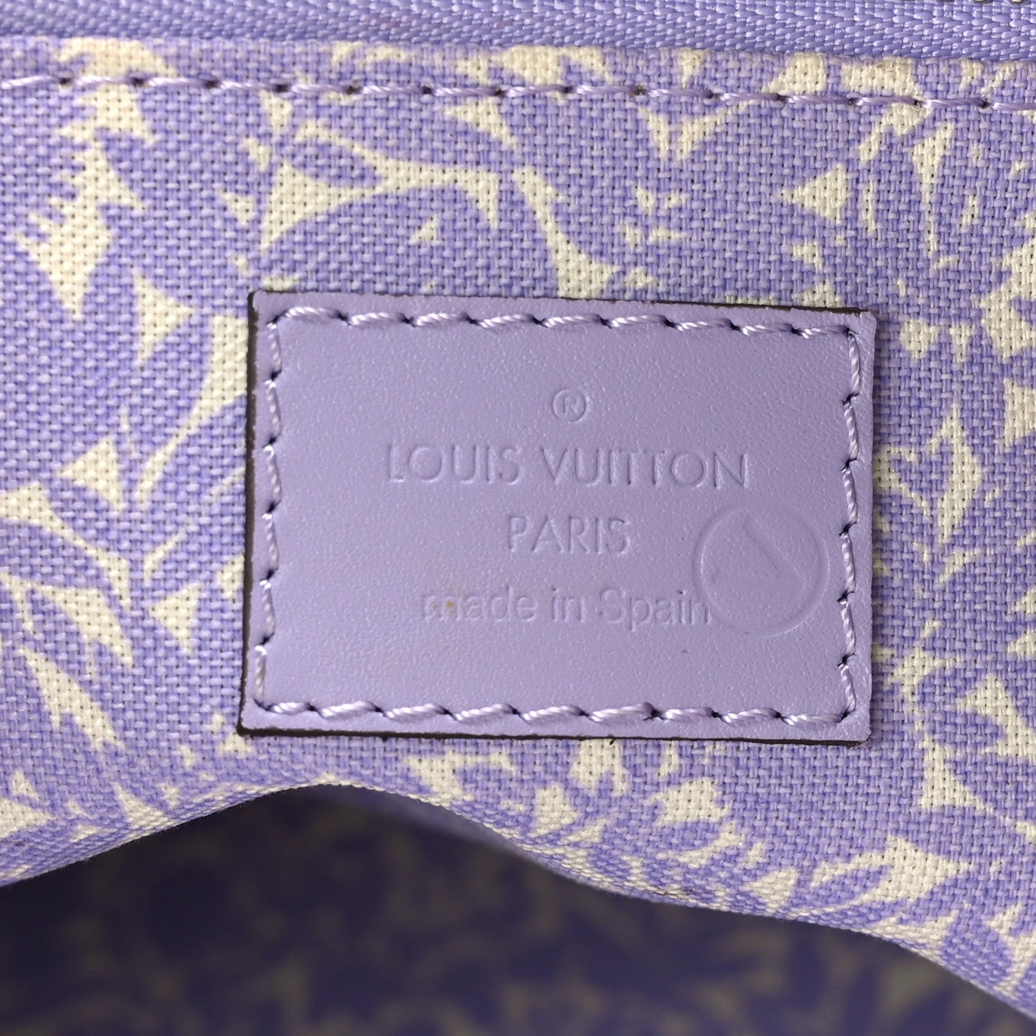 Louis Vuitton Toile Articles De Voyage Cabas MM Lilac 6 of 9