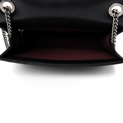 Chanel Goatskin Quilted Small CC University Top Handle Flap Black 5 of 11
