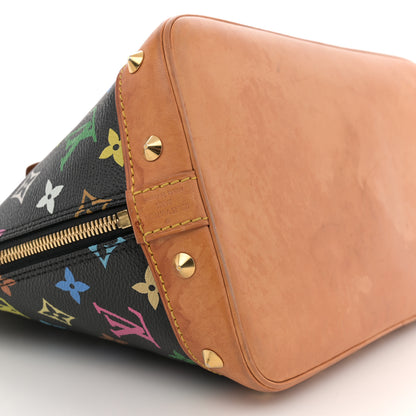 Louis Vuitton Monogram Multicolor Alma Black 8 of 14