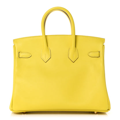 Hermes Swift Birkin 25 Lime 3 of 30