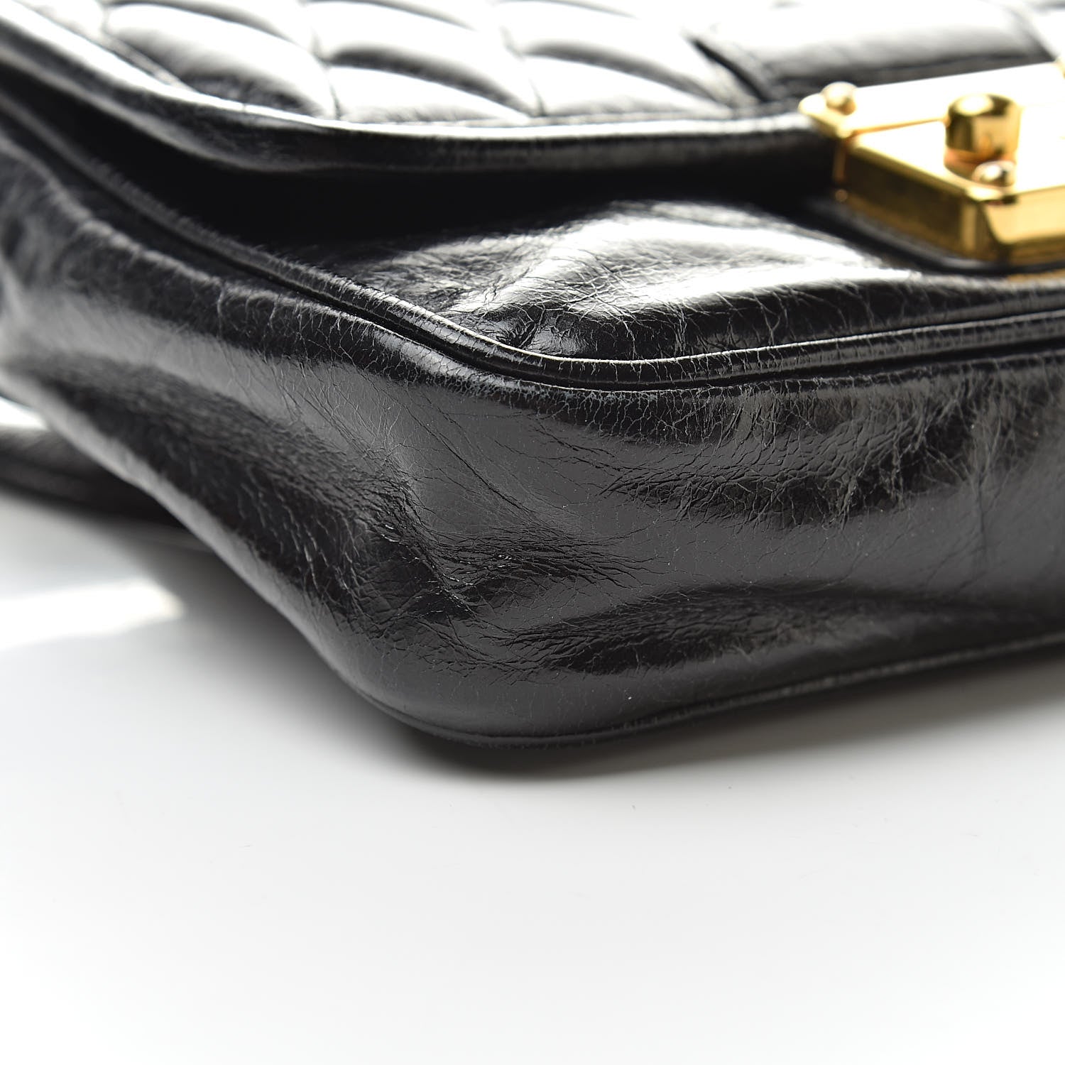 Miu Miu Vitello Lux Quilted Crossbody Black 10 of 12