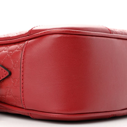 Gucci Microguccissima Mini Bree Messenger Bag Red 9 of 12