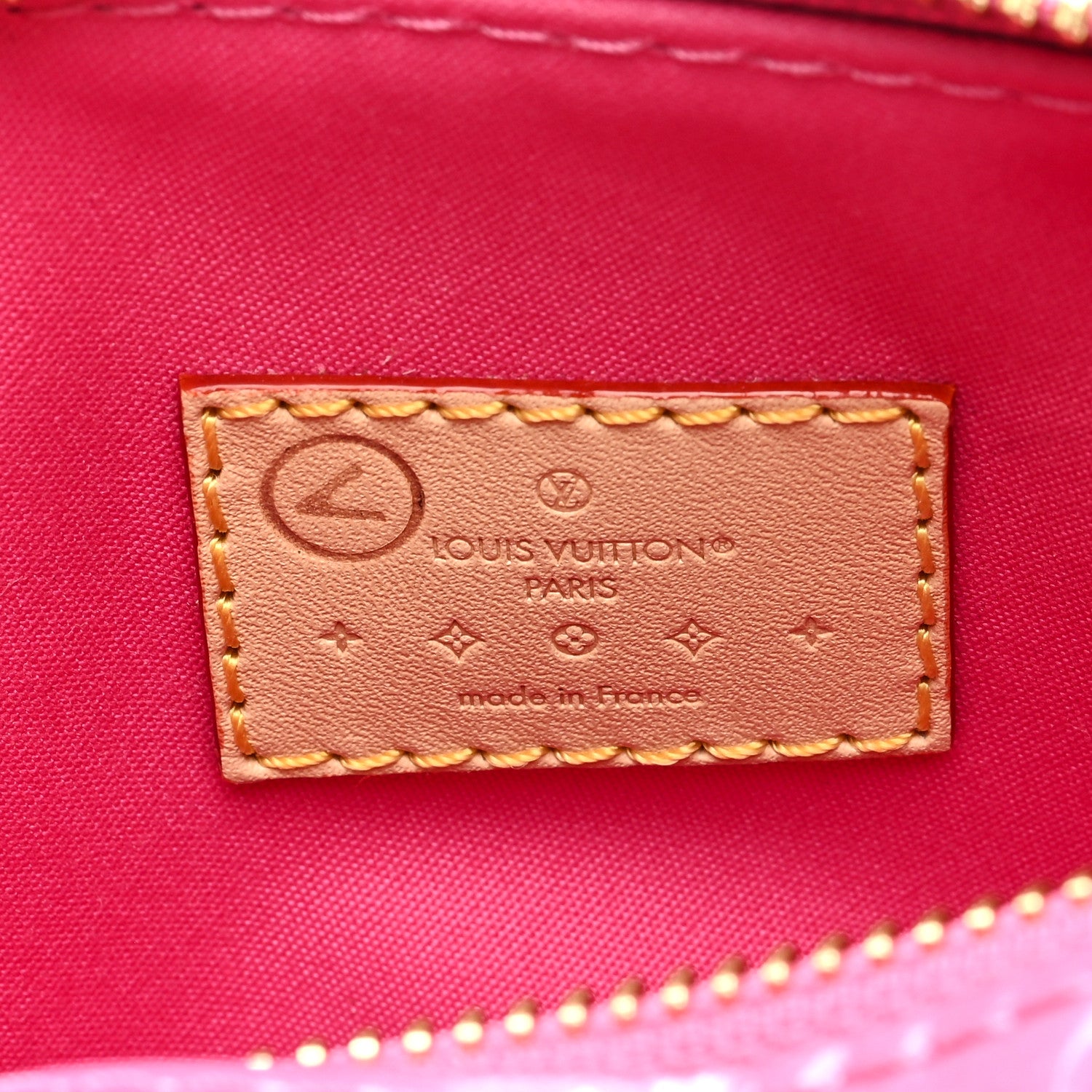Louis Vuitton Vernis Monogram Nano Speedy Neon Pink 6 of 8