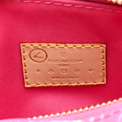Louis Vuitton Vernis Monogram Nano Speedy Neon Pink 6 of 8