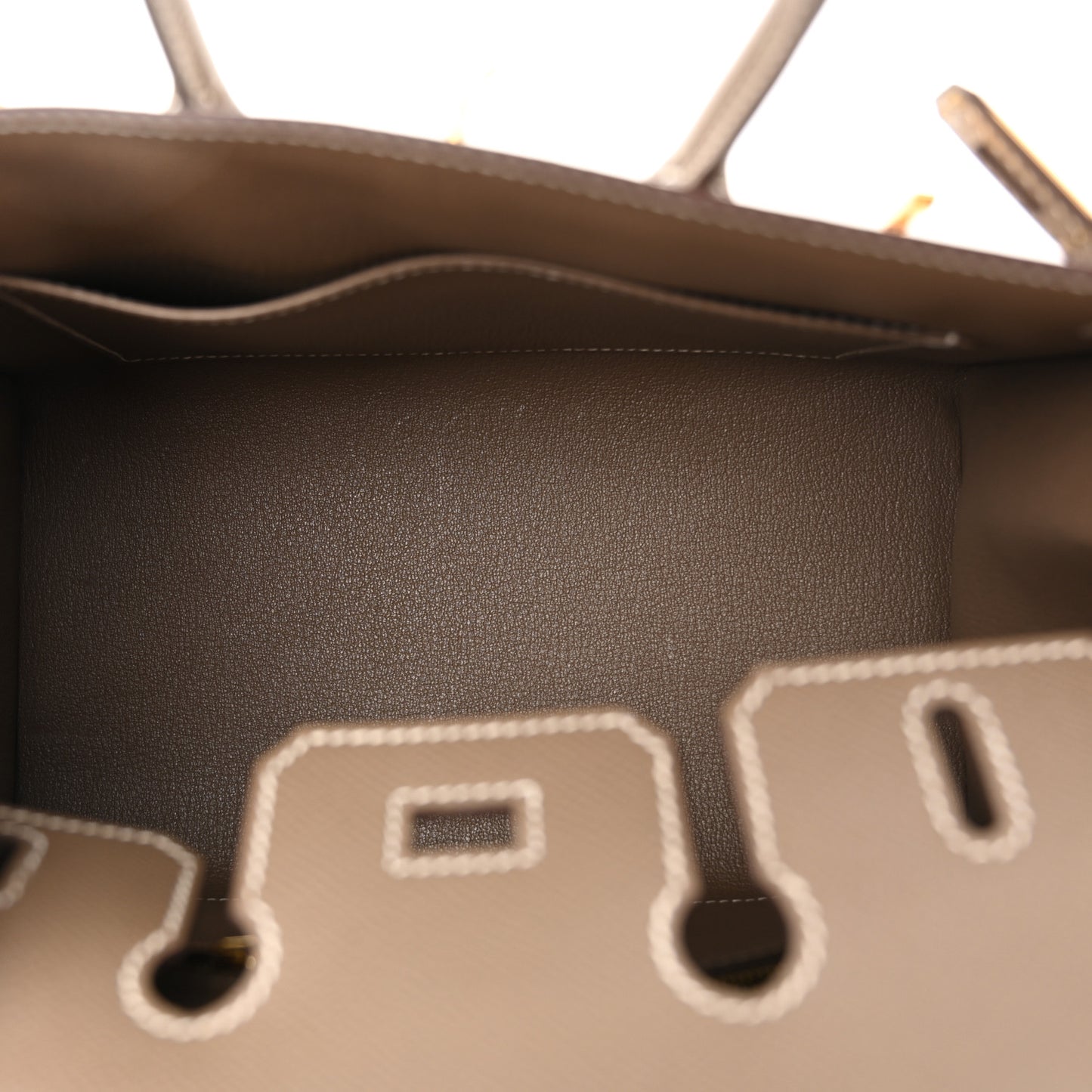 Epsom Birkin Sellier 25 Etoupe