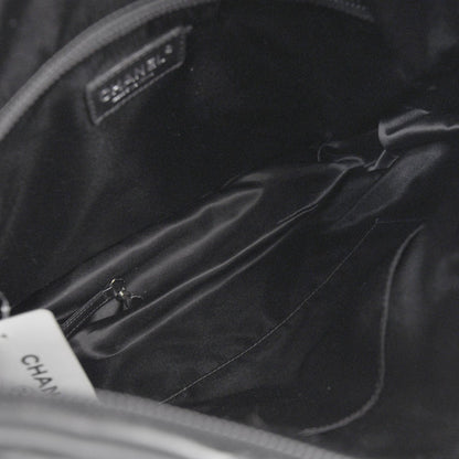 Chanel Quilted Lambskin Hidden Chain Hobo Black 6 of 11