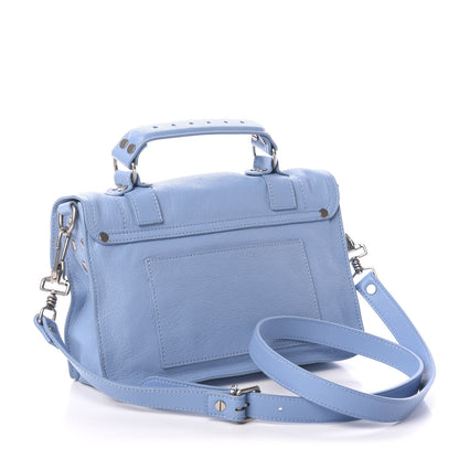 Proenza Schouler Lambskin Tiny PS1 Satchel Paris Sky 4 of 10