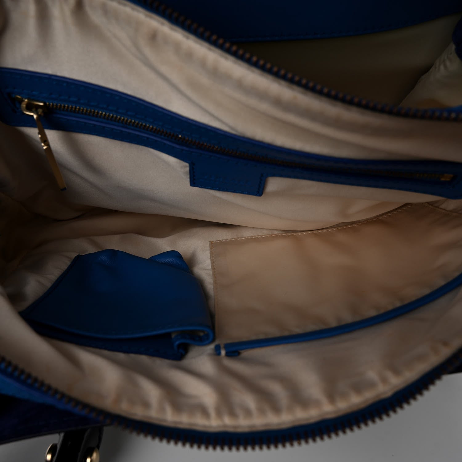 Versace Patent Suede Carla Handle Bag 5 of 11