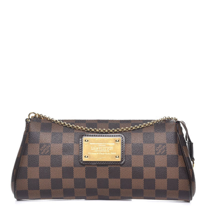 Louis Vuitton Damier Ebene Eva Clutch 1 of 10