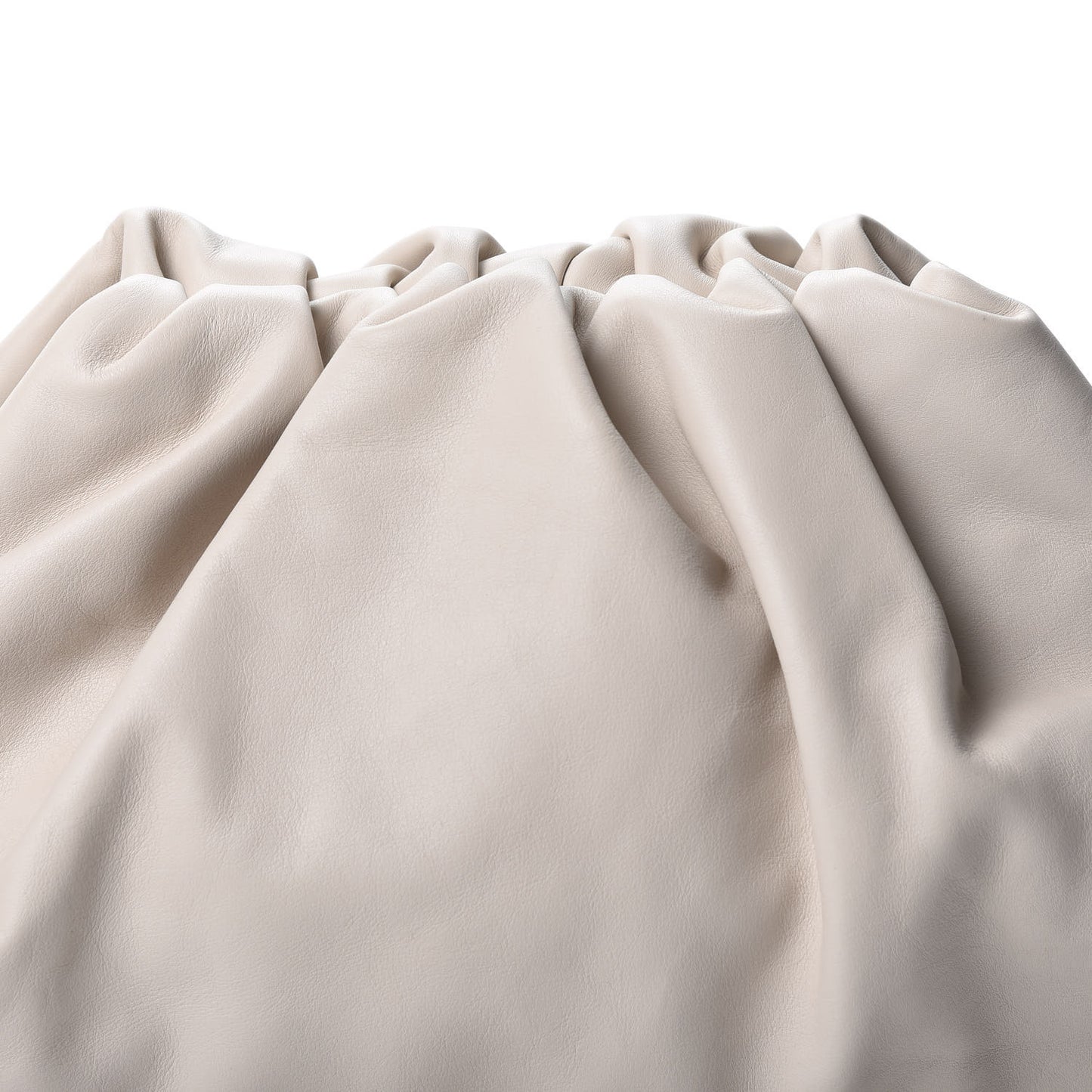 Smooth Butter Calf The Pouch Oversized Clutch Mist