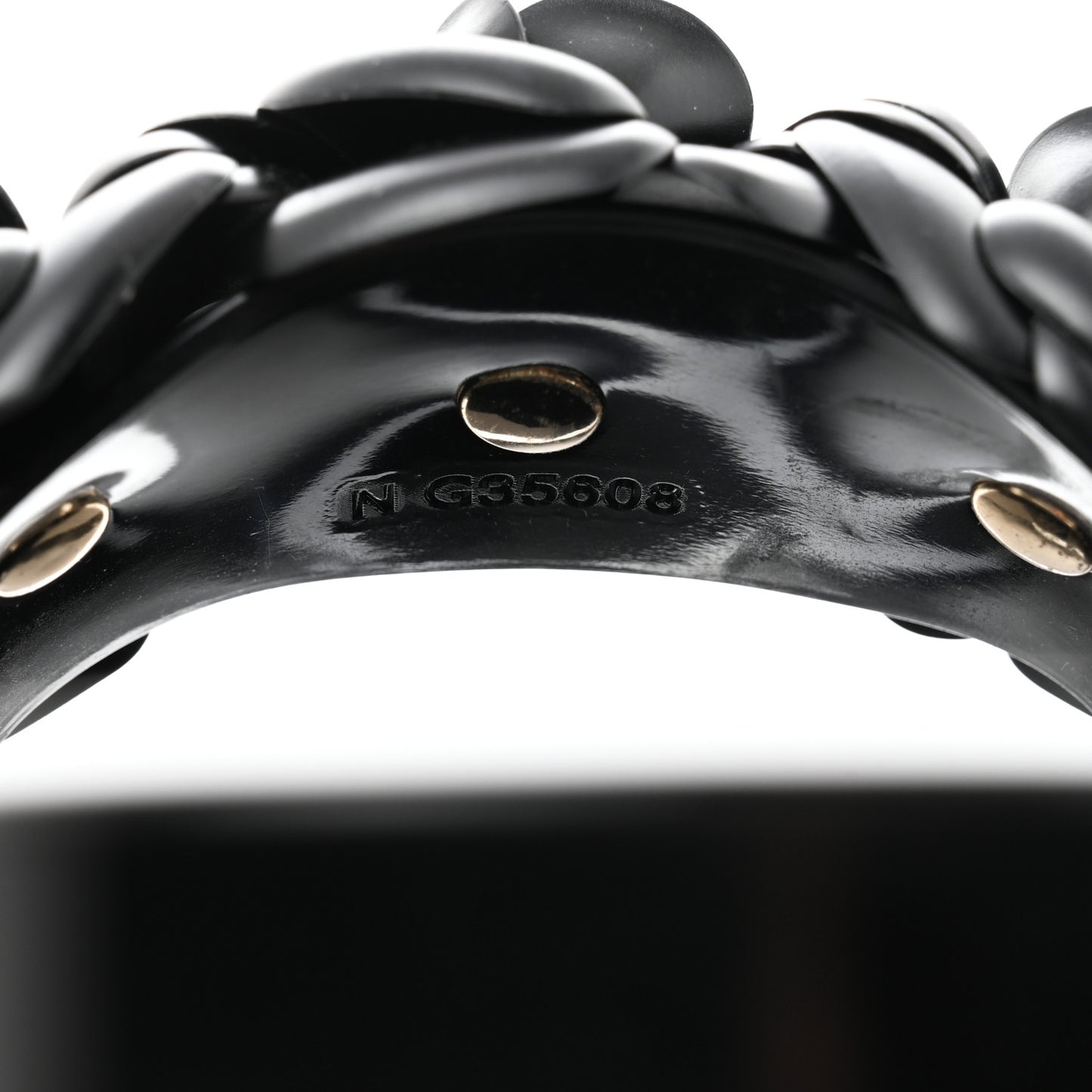 Patent Camellia CC Slides 36 Black