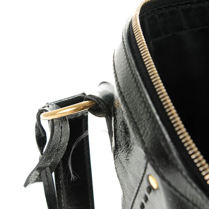 Saint Laurent Patent Calfskin Oversized Muse Black 6 of 10