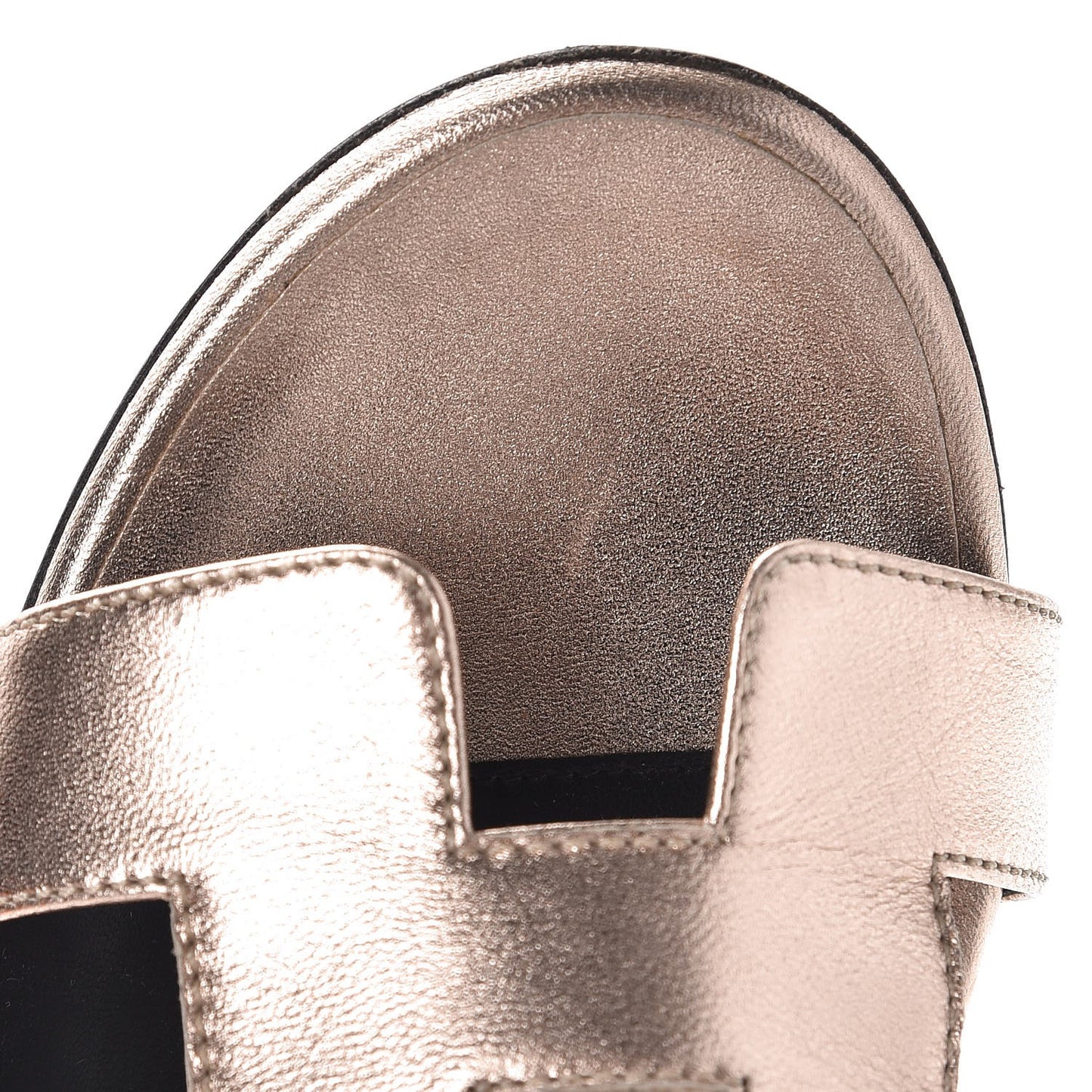 Metallic Nappa Oasis Sandals 36 Or Rose
