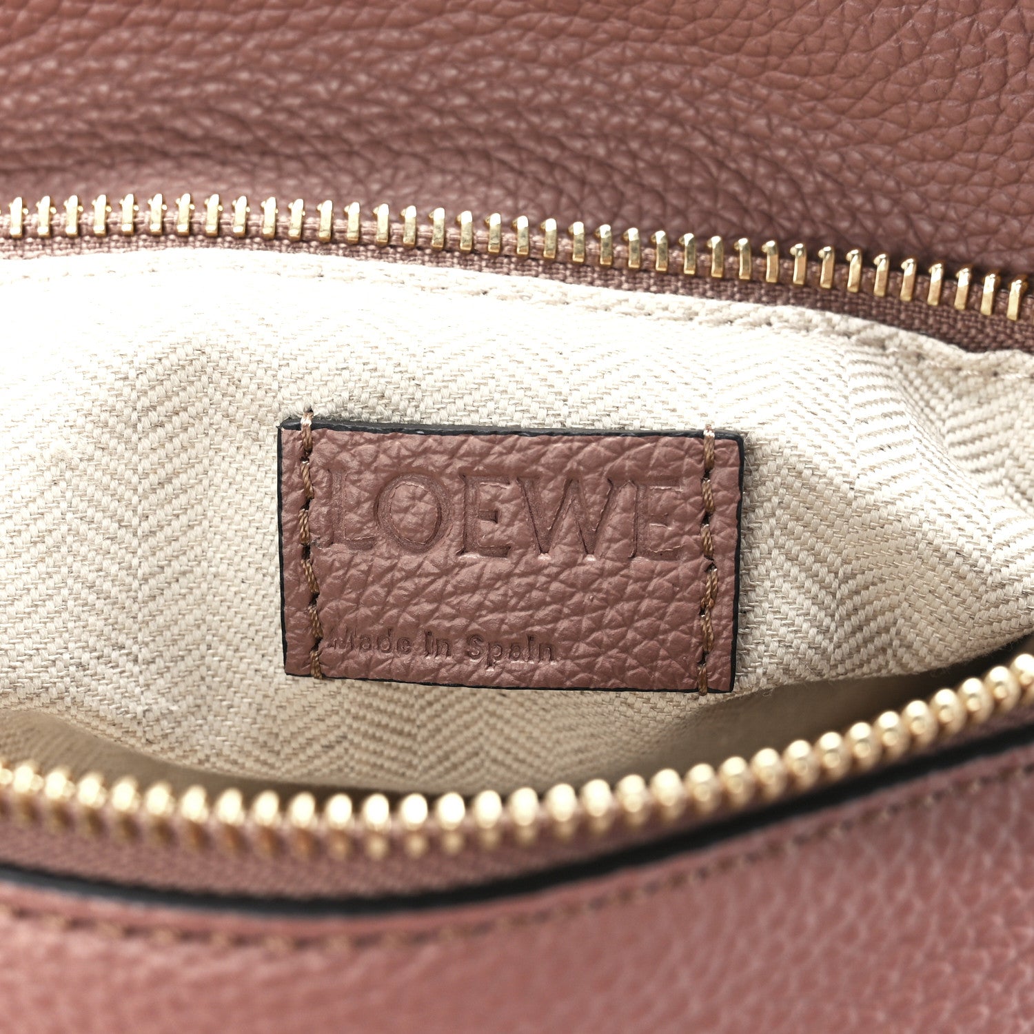Loewe Calfskin Small Puzzle Bag Dark Blush 6 of 11