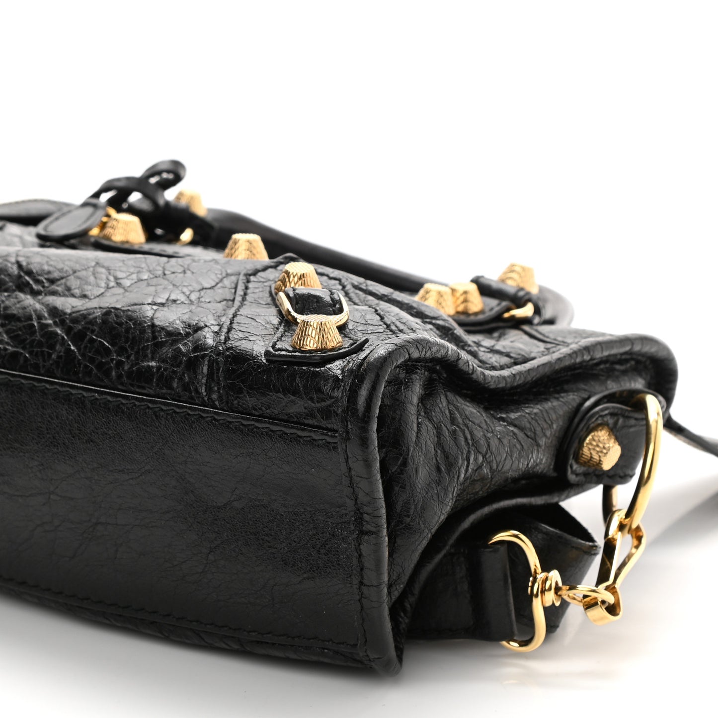 Agneau Giant 12 Gold Hardware Mini City Black