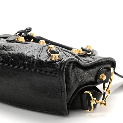 Balenciaga Agneau Giant 12 Gold Hardware Mini City Black 8 of 8