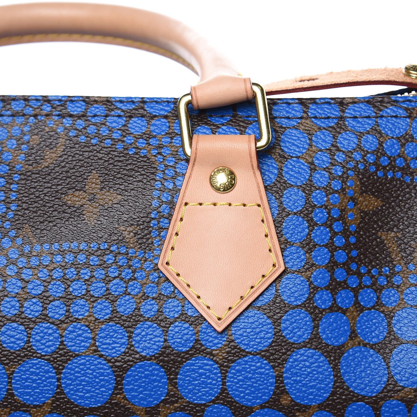 Monogram Kusama Town Speedy 30 Blue
