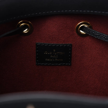 Louis Vuitton Empreinte Monogram Giant Neonoe MM Black Beige 9 of 10