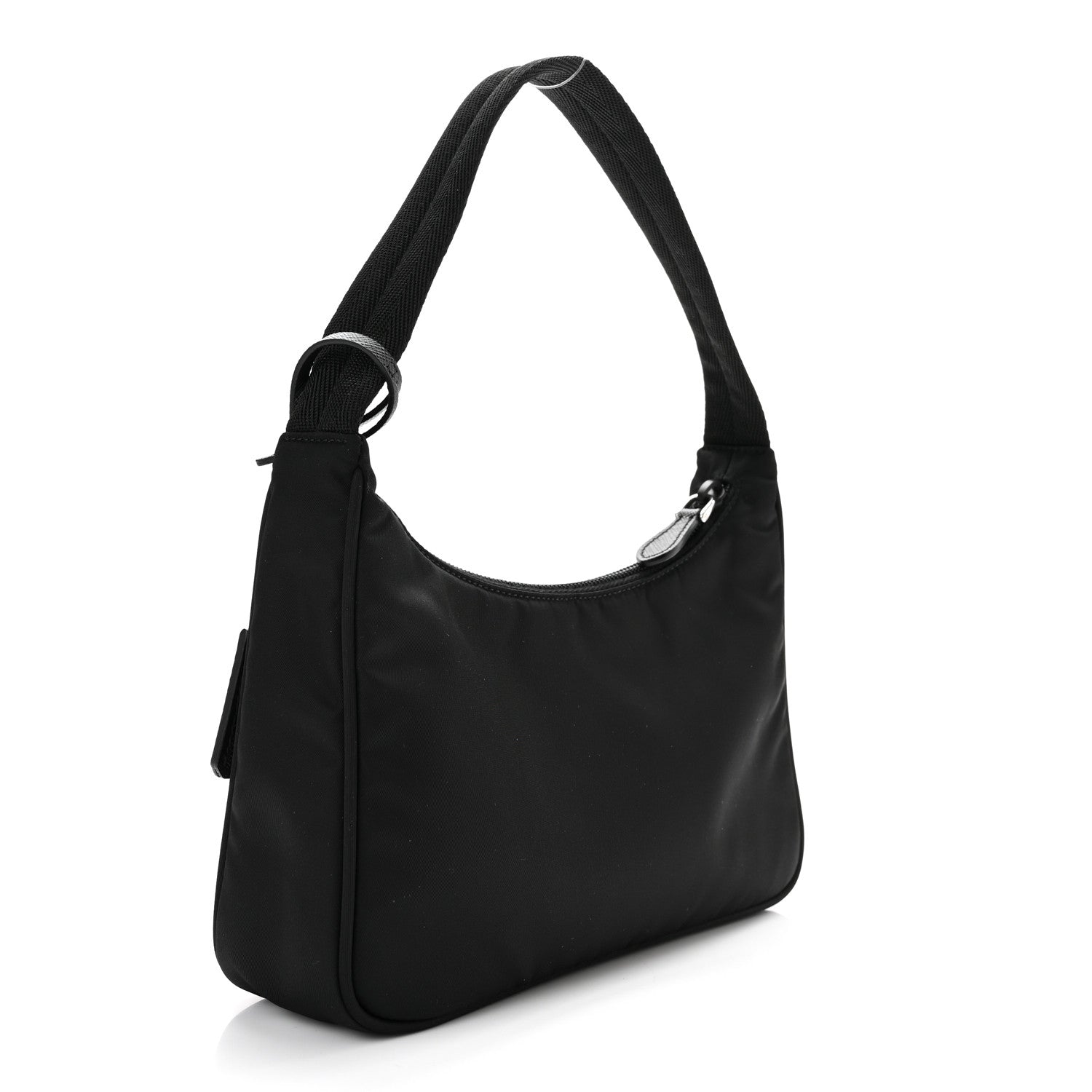 Prada Tessuto Nylon Mini Re-Edition 2000 Bag Black 3 of 12