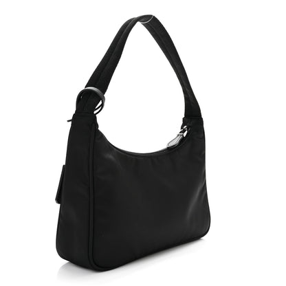 Prada Tessuto Nylon Mini Re-Edition 2000 Bag Black 3 of 12