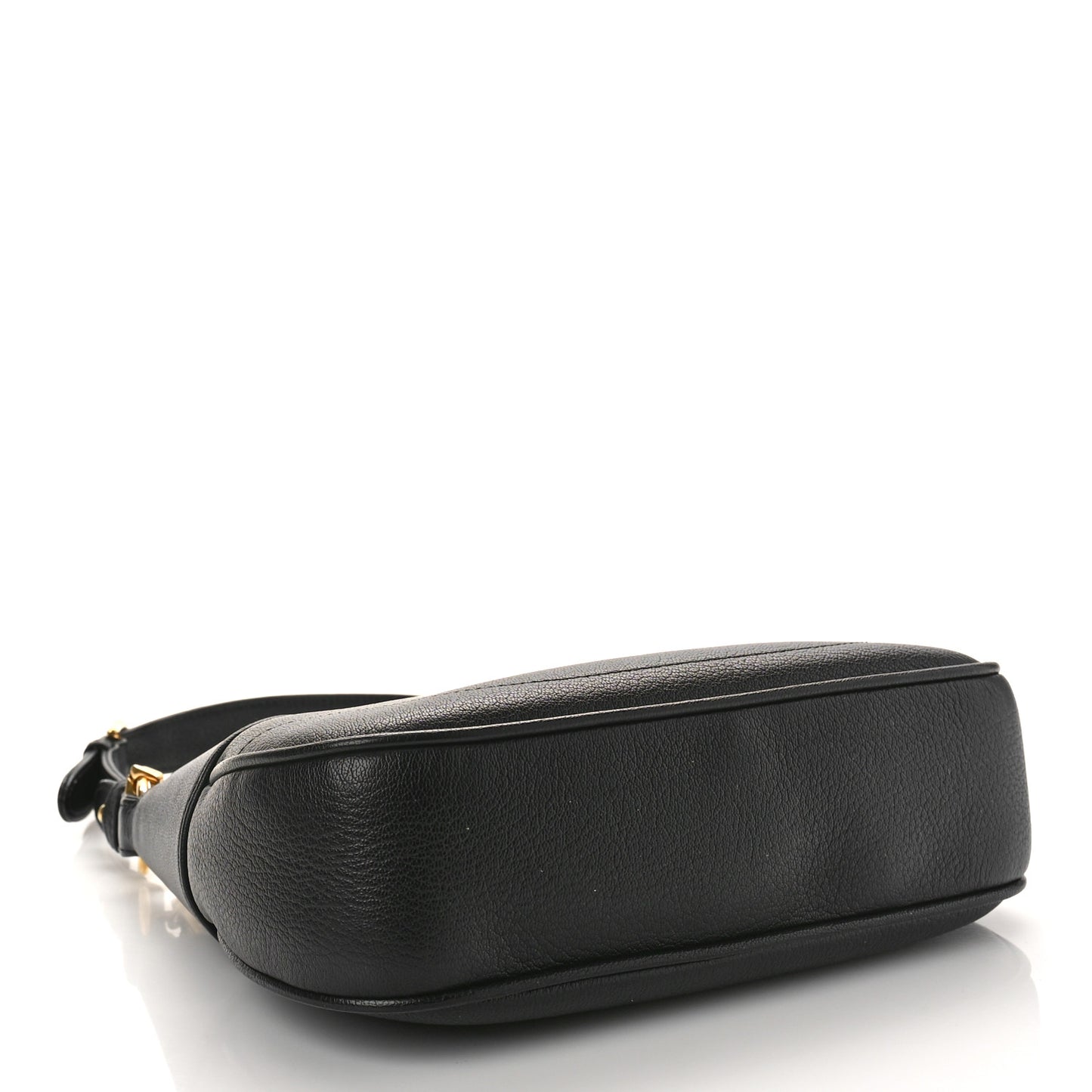 Goatskin Small Aphrodite Shoulder Bag Black