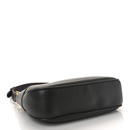 Gucci Goatskin Small Aphrodite Shoulder Bag Black 4 of 10