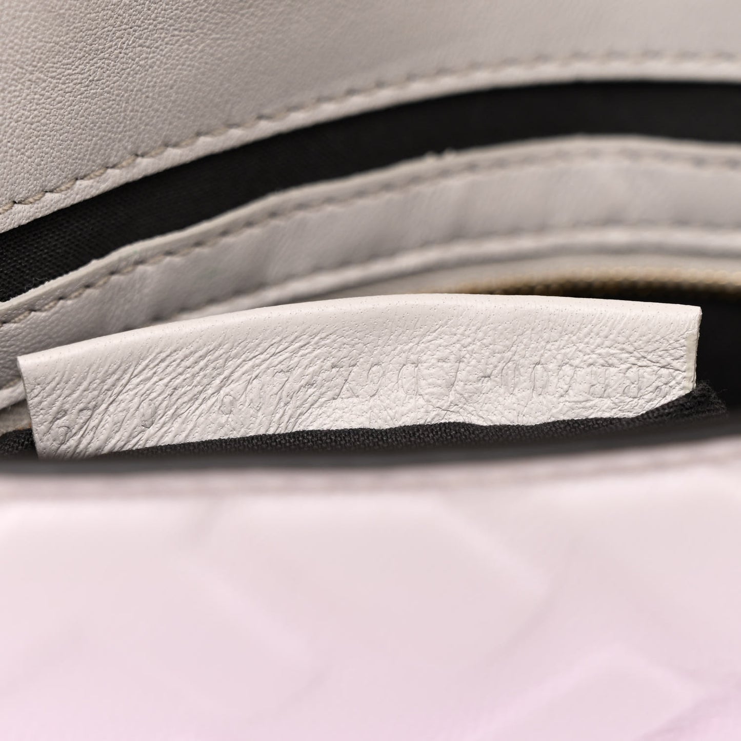 Nappa FF 1974 Embossed Baguette Pink Multicolor